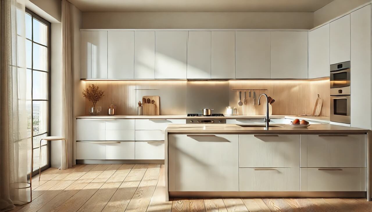 Laminates for Kitchen Cabinets: Durable \u0026 Stylish Options - Keding, image size:1280x731