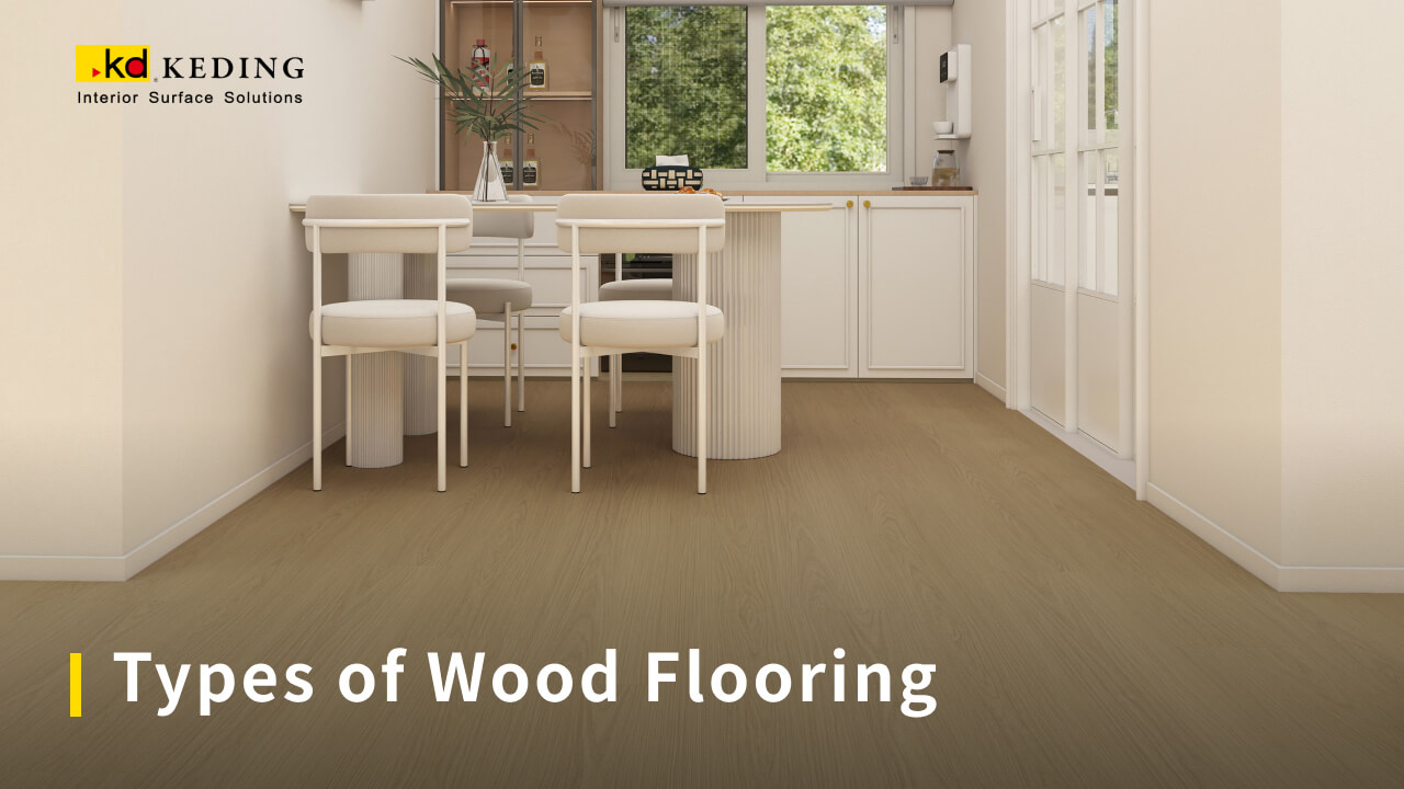 A cover photo for this article about types of wood flooring