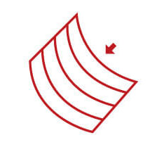 Expanded design freedom through rich patterns and flexible application.