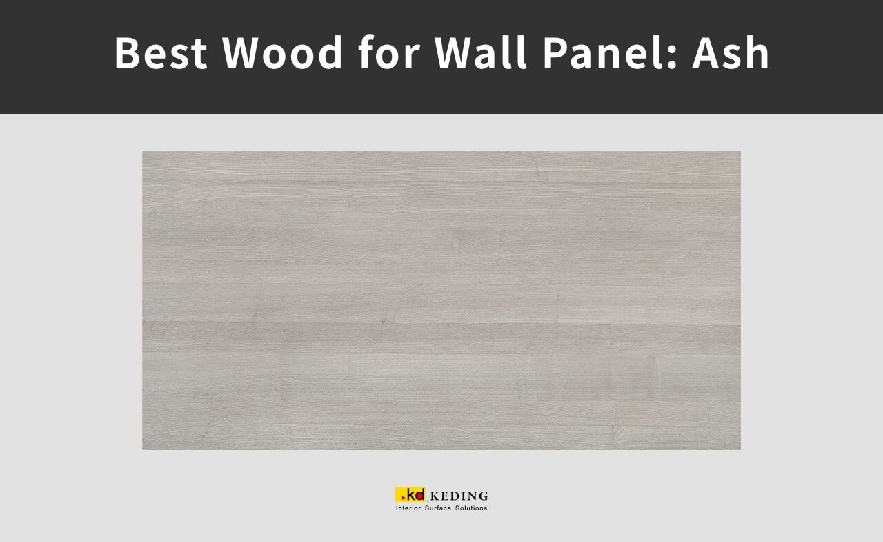 An example of woodgrain of ash.